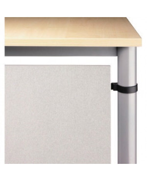 Hammerbacher Rückwandverkleidung VHR18/S 162x40x1,9cm silber