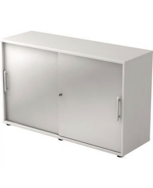 Hammerbacher Schiebetürenschrank V1752S/W/S/RE weiß/silber