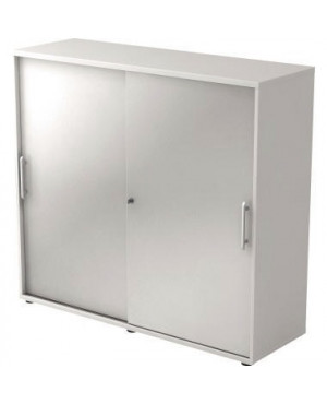 Hammerbacher Schiebetürenschrank V1753S/W/S/RE weiß/silber