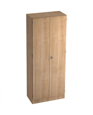 Hammerbacher Flügeltürenschrank V6100/N/N/SG 5OH nußbaum/nußbaum