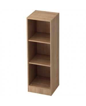 Hammerbacher Regal Solid V6050/N 3OH 40,6x40x127cm nußbaum