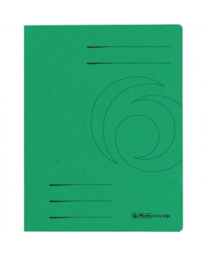 Herlitz Einschlagmappe Colorspan 10843951 DIN A4 grün