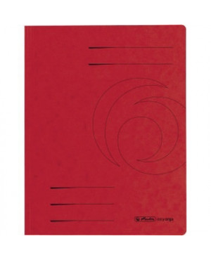 Herlitz Einschlagmappe Colorspan 10843969 DIN A4 rot