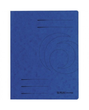 Herlitz Einschlagmappe Colorspan 10843977 DIN A4 blau
