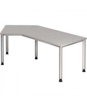 Hammerbacher Schreibtisch VHS21/5/S 210x113cm grau