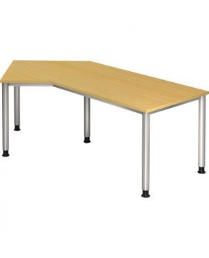 Hammerbacher Schreibtisch VHS21/6/S 210x113cm buche