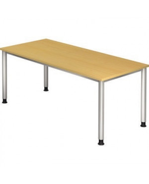 Hammerbacher Schreibtisch VHS19/6/S 180x80cm buche