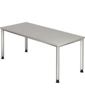 Hammerbacher Schreibtisch VHS19/5/S 180x80cm grau