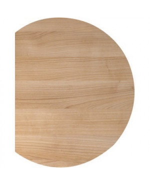 Hammerbacher Anbautisch VHA80/N/S kreisförmig 80x100cm nußbaum