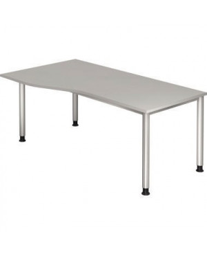 Hammerbacher Schreibtisch VHS18/5/S 180x100cm grau