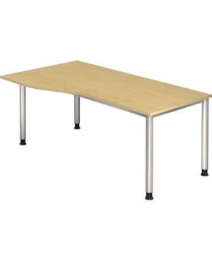 Hammerbacher Schreibtisch VHS18/3/S 180x100cm ahorn