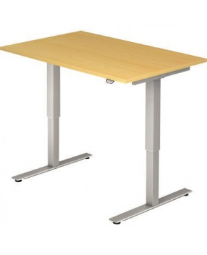 Hammerbacher Schreibtisch VXMST12/6/S 120x80cm buche