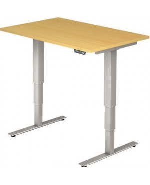 Hammerbacher Schreibtisch VXDSM12/6/S 120x80cm buche