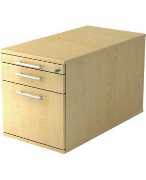 Hammerbacher Rollcontainer Solid VTC20/3/3/RE ahorn