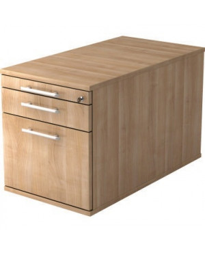 Hammerbacher Rollcontainer Solid VTC20/N/N/RE nußbaum