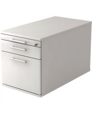 Hammerbacher Rollcontainer Solid VTC20/W/W/RE weiß