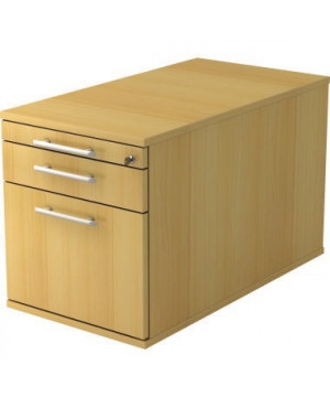 Hammerbacher Rollcontainer Solid VTC20/6/6/RE buche