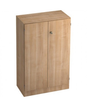 Hammerbacher Flügeltürenschrank V6550/N/N/SG 3OH nußbaum/nußbaum