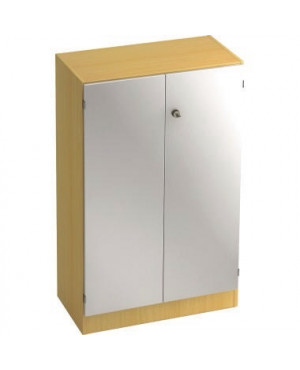 Hammerbacher Flügeltürenschrank V6550/6/S/SG 3OH buche/silber