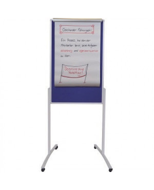 Franken Mulitfunktionstafel PRO mobil 125x78cm Filz blau