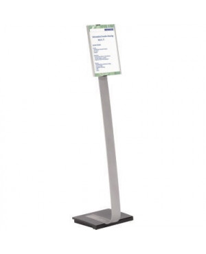 DURABLE Bodenständer INFO SIGN stand A4 481223 Aluminium
