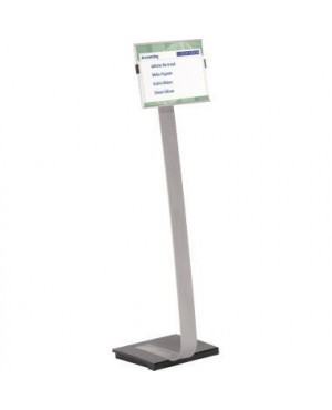 DURABLE Bodenständer INFO SIGN stand A3 481323 Aluminium