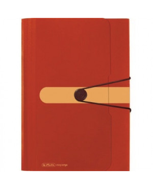 Herlitz Fächermappe 11411279 12Fächer Recycling PP orange