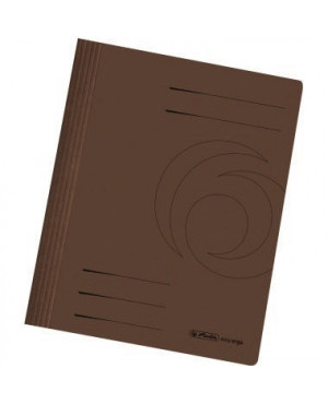 Herlitz Schnellhefter 10902575 DIN A4 Karton intensiv braun