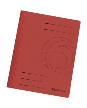 Herlitz Schnellhefter 10902476 DIN A4 Karton intensiv rot