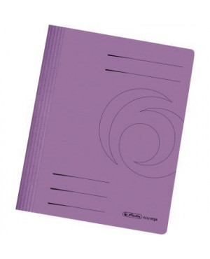 Herlitz Schnellhefter 10902559 DIN A4 Karton intensiv violett