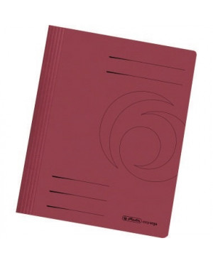 Herlitz Schnellhefter 10902484 DIN A4 Karton intensiv bordeaux