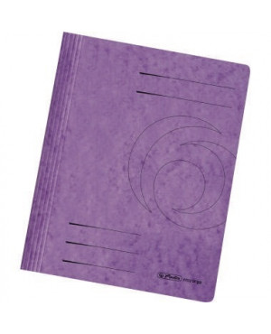 Herlitz Schnellhefter 10902948 DIN A4 Colorspankarton violett