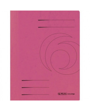 Herlitz Schnellhefter 11159910 DIN A4 Colorspankarton fuchsia