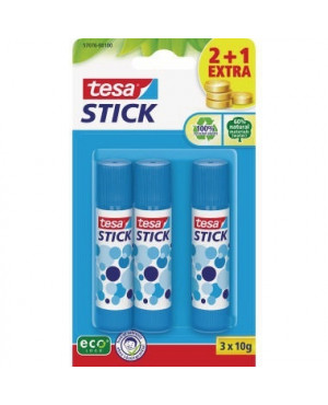 tesa Klebestift ecoLogo® 57076-00100-02 10g bl 3 St./Pack