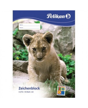 Pelikan Zeichenblock C3/10 224832 DIN A3 10Blatt