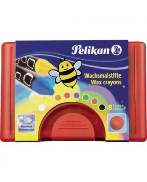 Pelikan Wachsmalstift 665/8 WF 723148 sortiert 8 St./Pack.