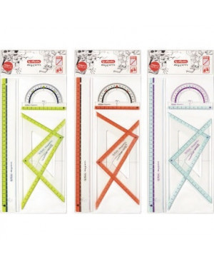 Herlitz Geometrieset my.pen 11368222 4teilig Kunststoff sort.