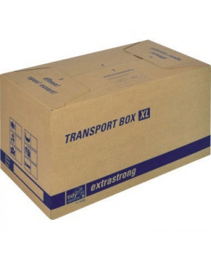 tidyPac Umzugskarton Transportbox XL TP110.002 68x35,5x35cm braun