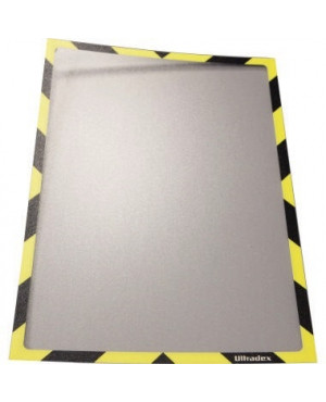 Ultradex Infotasche Warnung 889021 gelb/schwarz 5 St./Pack.