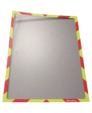 Ultradex Infotasche Warnung 889052 rot/gelb 5 St.Pack.