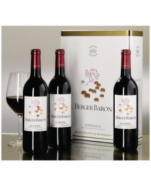 Wein Berger Baron 0,75l rot 3 St./Pack.