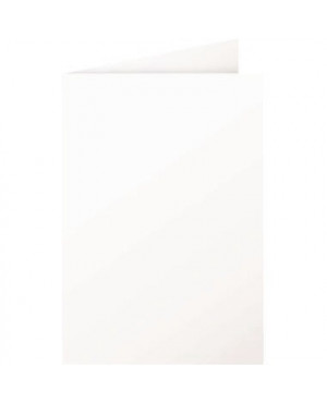 Clairefontaine Faltkarte Pollen 2316C C6 weiß 25 St./Pack.