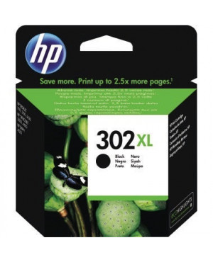 HP Tintenpatrone F6U68AE#UUS Nr. 302XL 480Seiten schwarz