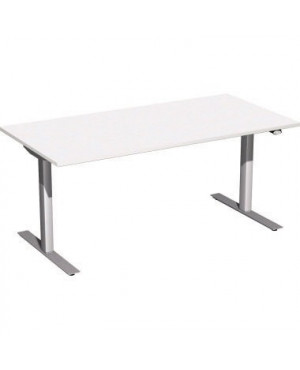 Geramöbel Elektro-Hubtisch S-08A1608-WS 1600x800x680cm ws/si