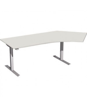 Geramöbel Elektro-Hubtisch rechts S-08A1616-LS 216,6x113,1x68cm li/si