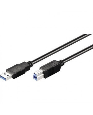 Goobay USB Kabel 93655 USB 3.0 1,8m A/B-Stecker schwarz