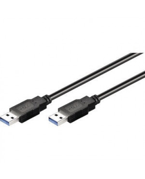 Goobay USB Kabel 95717 USB 3.0 1m A/A-Stecker schwarz