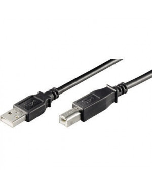 Goobay USB Kabel 68900 USB 2.0 1,8m A/B-Stecker schwarz