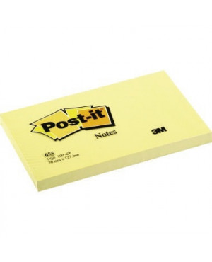 Post-it Haftnotiz Notes 655 127x76mm 100Blatt gelb