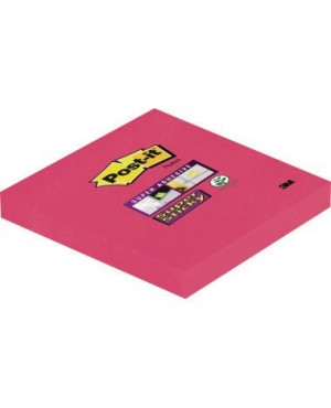 Post-it Haftnotiz Super Sticky 6546SP 76x76mm 90Bl. mohnrot